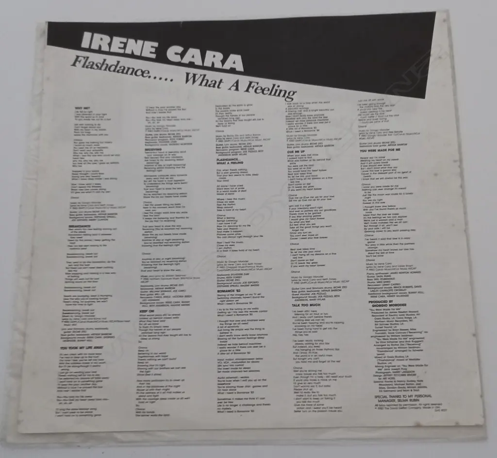 Irene Cara, What A Feelin' Image 1++